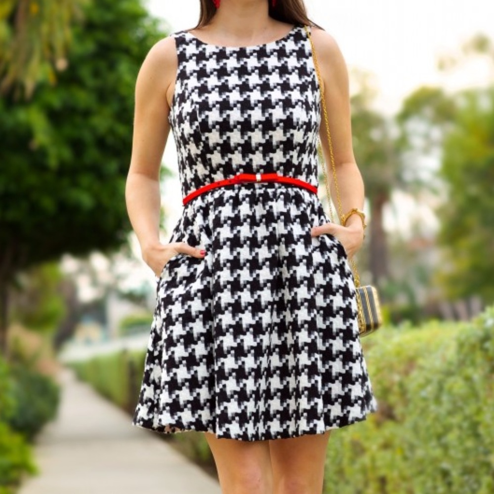 Jessica Simpson Houndstooth Dress